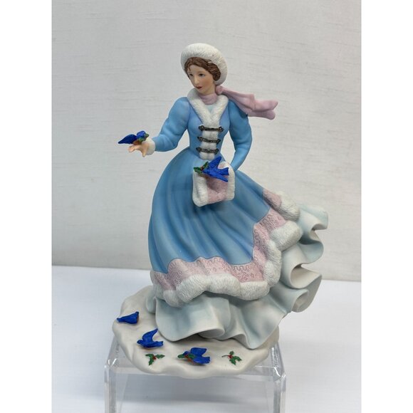 Lenox 1998 Christmas PrincessNOELLE and the Bluebirds